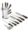 8 pcs knife set with stand