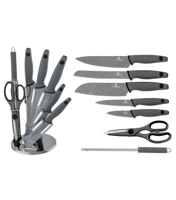 8 pcs knife set with stand