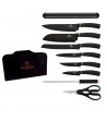 10 pcs knife set with magnetic hanger and bag