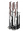 6 pcs knife set with stand