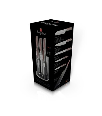 6 pcs knife set with stand