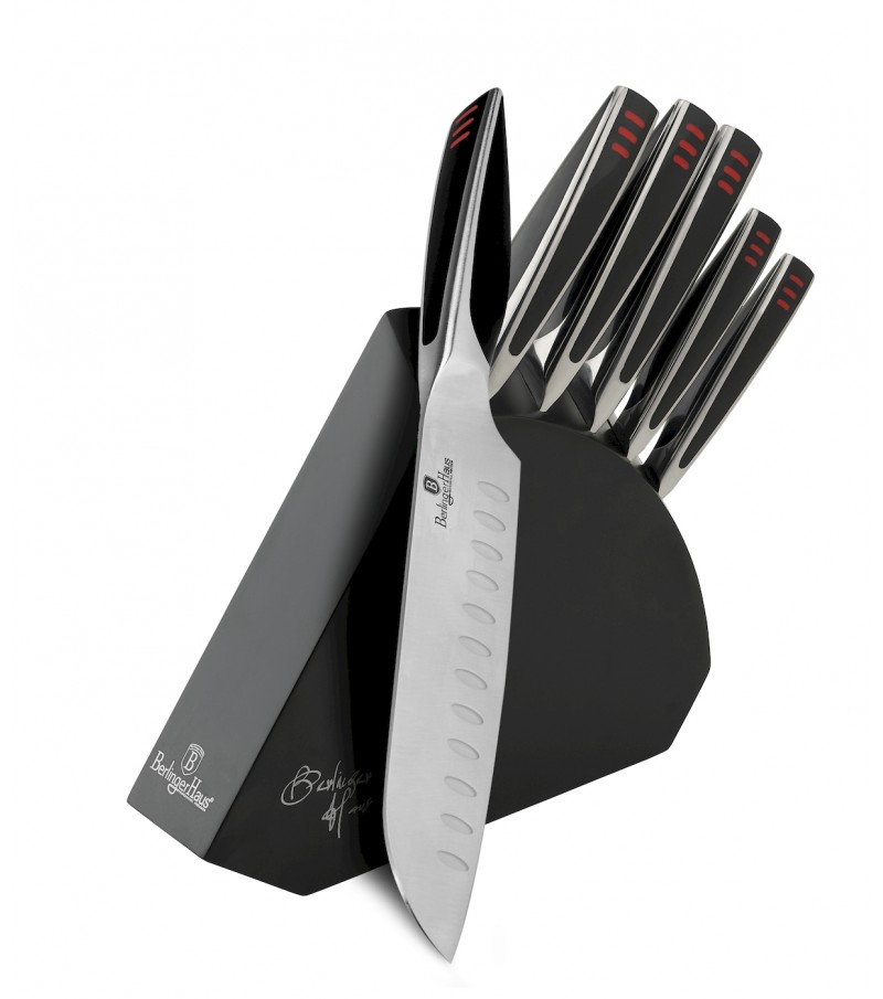 6 pcs knife set with wood stand