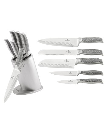 6 pcs knife set with stand