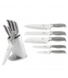 6 pcs knife set with stand