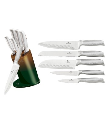 6 pcs knife set with stand