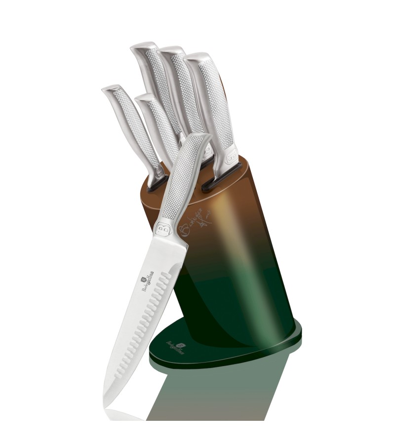 6 pcs knife set with stand