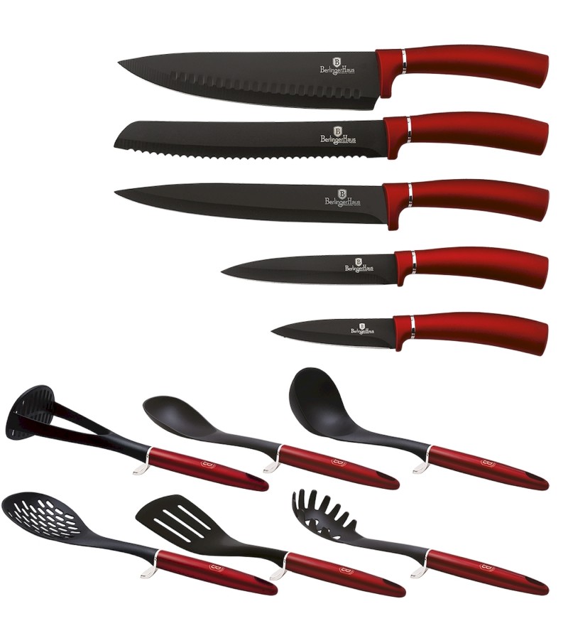 12 pcs knife and tool set