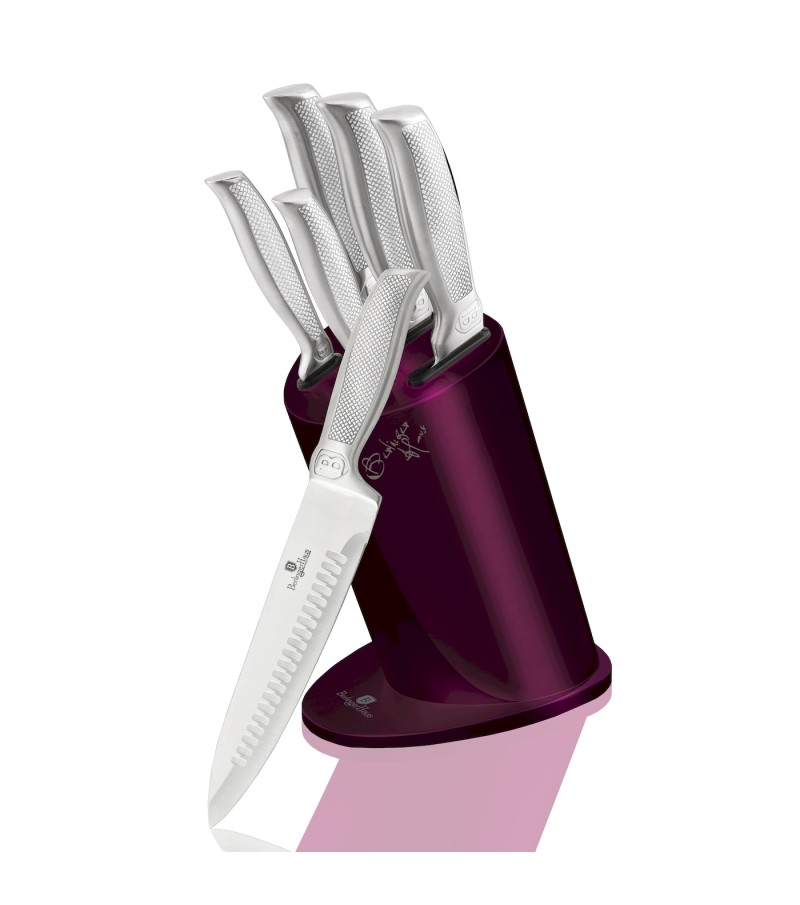 6 pcs knife set with stand