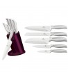 6 pcs knife set with stand