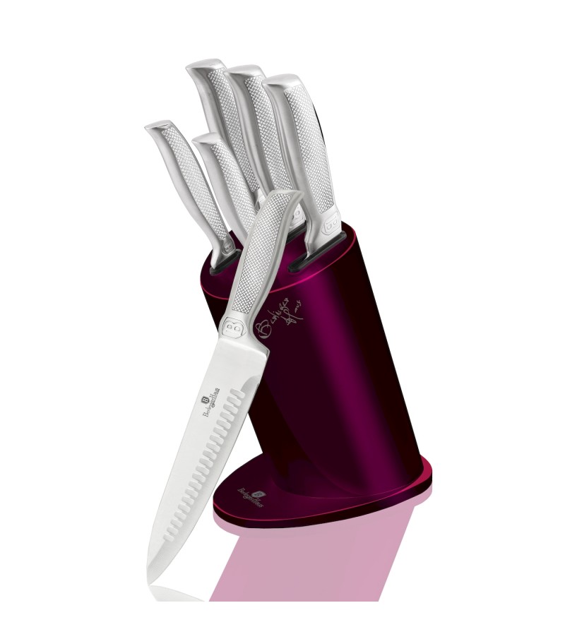 6 pcs knife set with stand