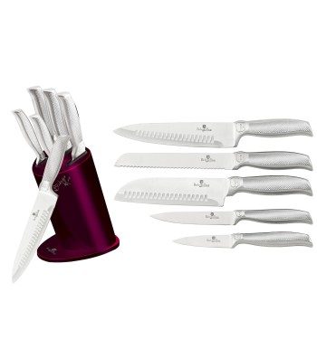 6 pcs knife set with stand