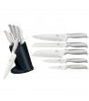 6 pcs knife set with stand