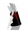 6 pcs knife set with stand