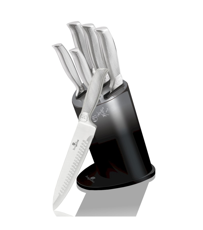 6 pcs knife set with stand