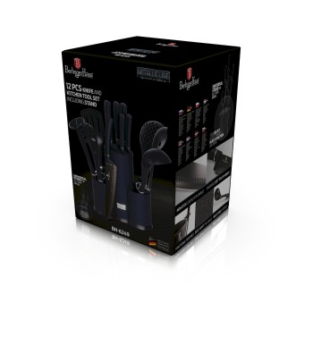 12 pcs knife and tool set