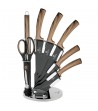 8 pcs knife set with acrylic stand