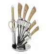 8 pcs knife set with stand