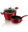 3 pcs pasta and rice cookware set