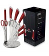 8 pcs knife set with stand