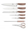 8 pcs knife set with acrylic stand