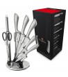 8 pcs knife set with stand