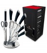 8 pcs knife set with stand