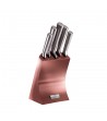 6 pcs knife set with stand