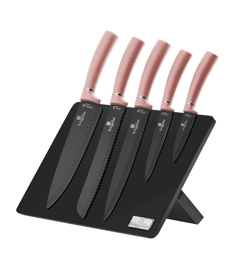 6 pcs knife set with stand