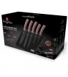 6 pcs knife set with stand